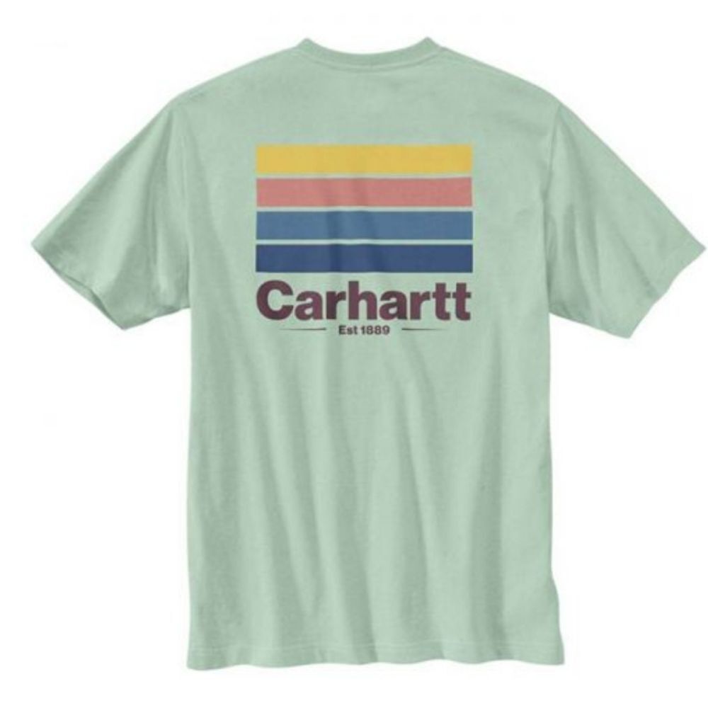 Carhartt Relaxed Fit Heavyweight S/S Pocket‎ Line Graphic T-shirt